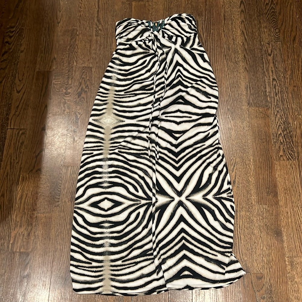 Medium halter maxi dress